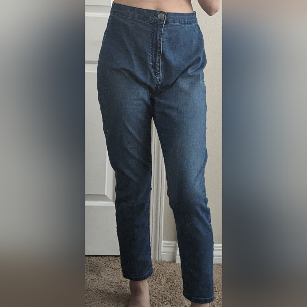 COTTON ON high rise blue jegging (12)